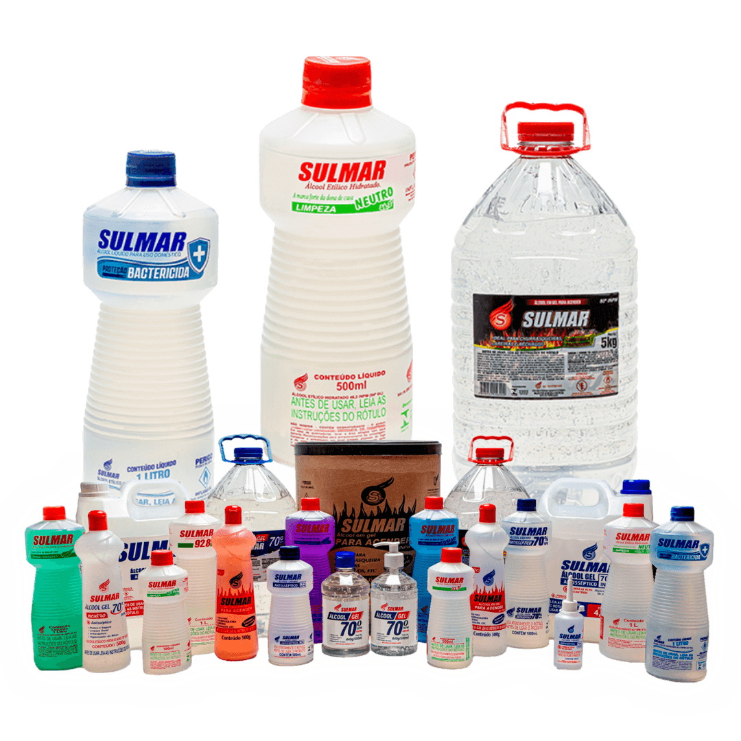 Álcool e Álcool em Gel